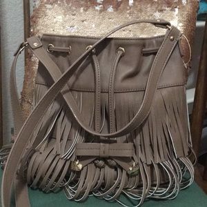 Betsey Johnson Fringe purse